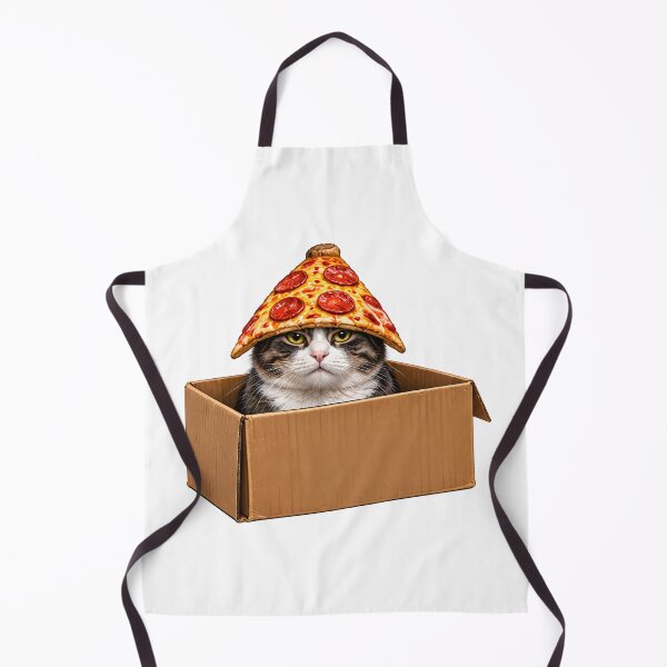 Item preview, Pepperoni Pizza Cat designed and sold by zakvisuals.
