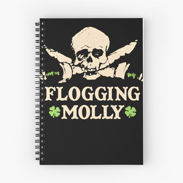 Item preview, Floggingg Molly Skull Swords Shamrocks Band designed and sold by Androca-Style.
