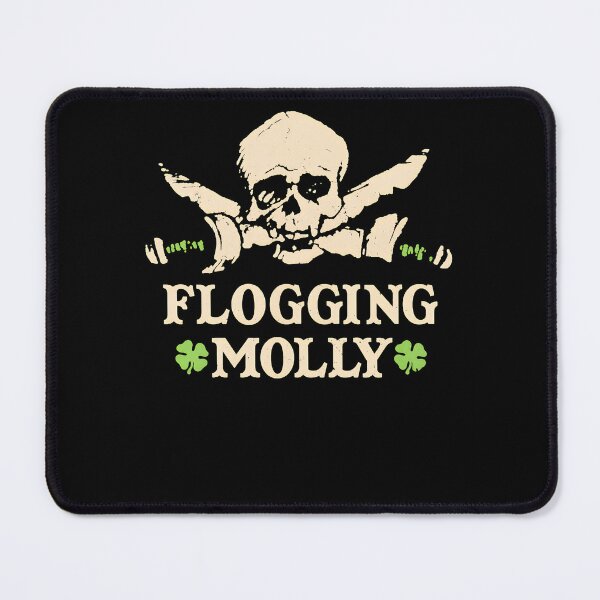 Item preview, Floggingg Molly Skull Swords Shamrocks Band designed and sold by Androca-Style.