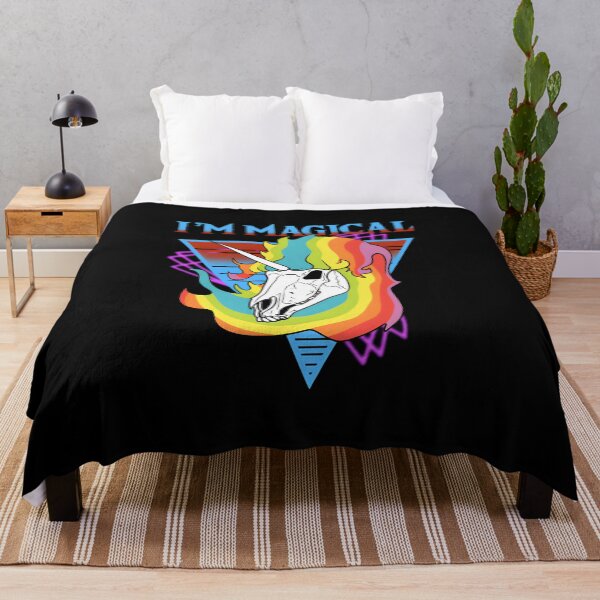Item preview, I'm Magical Unicorn Skull 80s Style designed and sold by Jackson461.