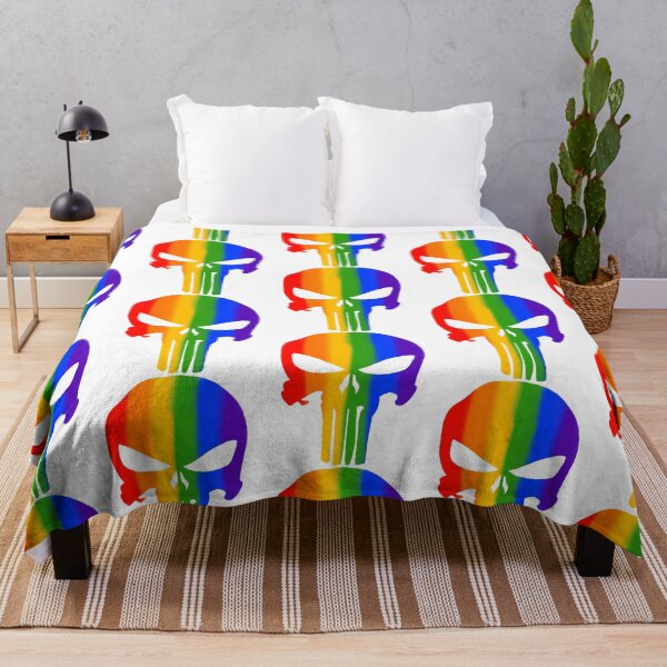 Item preview, Gay Pride Skull designed and sold by stoner-mitsuko.