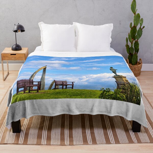 Item preview, Captain Cook Statue and Whalebone Arch in Whitby designed and sold by Astute-Artio-Photography.