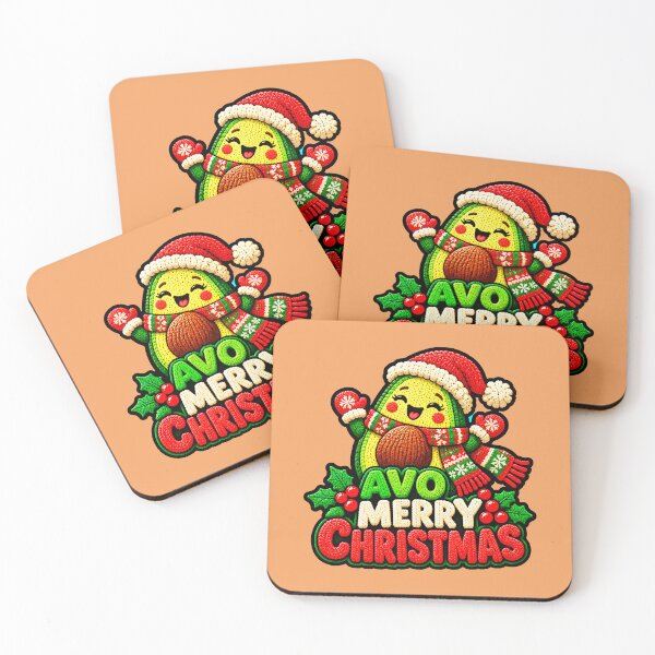 Item preview, Merry Christmas Avocado in an Ugly Sweater designed and sold by LV-creator.