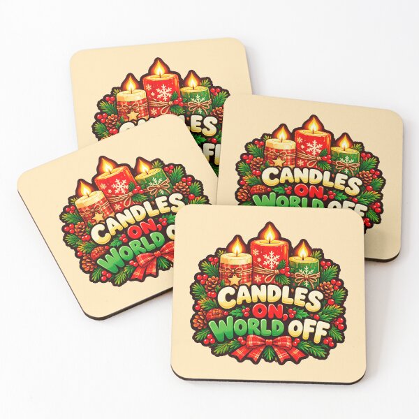 Item preview, Candles On World Off Cocooning Christmas Candles designed and sold by LV-creator.