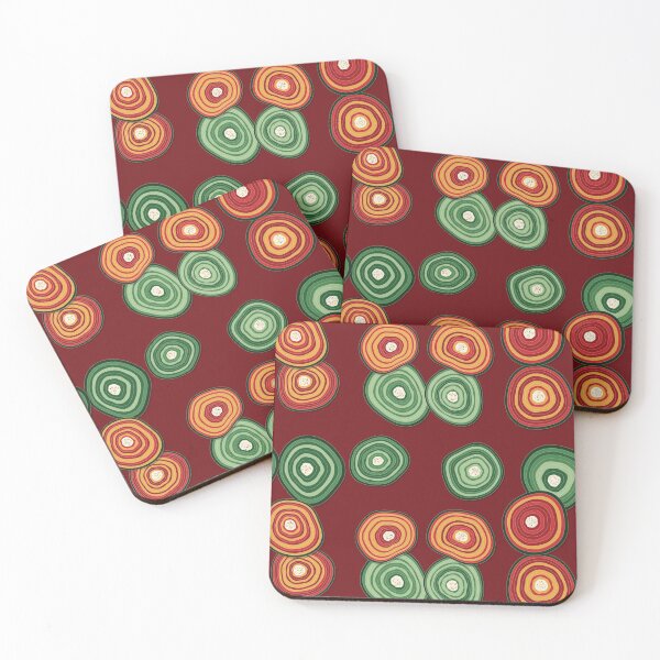 Item preview, Agate Seamless Pattern - Gold Agate In A Festive Palette designed and sold by cute-animals99.