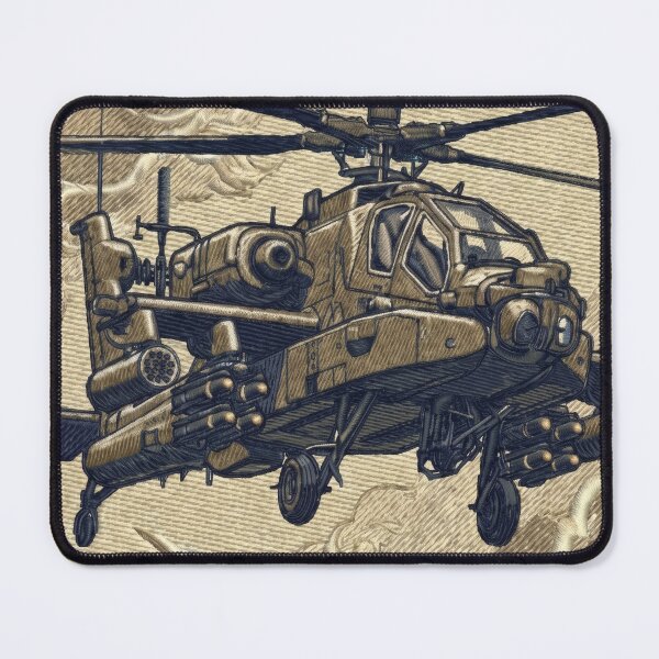 Item preview, AH-64 Apache Attack Helicopter Tactical Humor Design designed and sold by ArtDreams92.