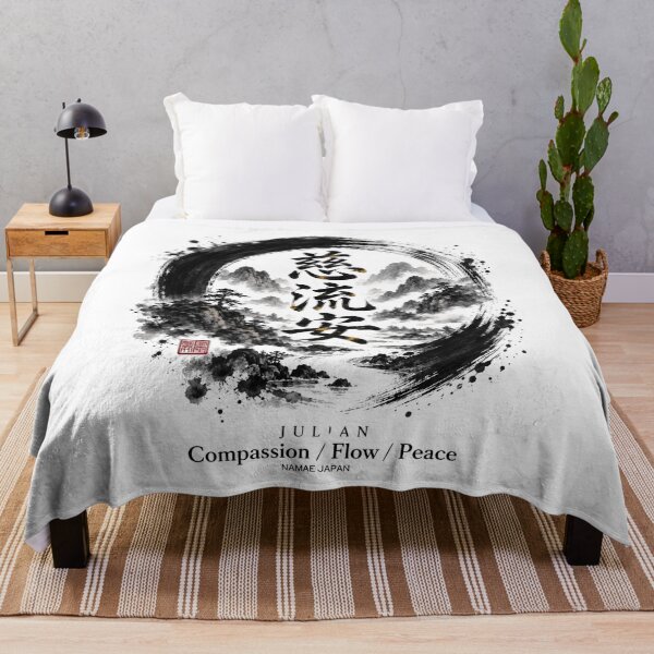 Item preview, Custom Japanese Kanji Name "Julian" Art #3 designed and sold by NAMAEJAPAN.