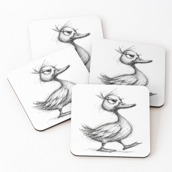 Item preview,  Moody Quack designed and sold by BRETT'S ART STUDIO.