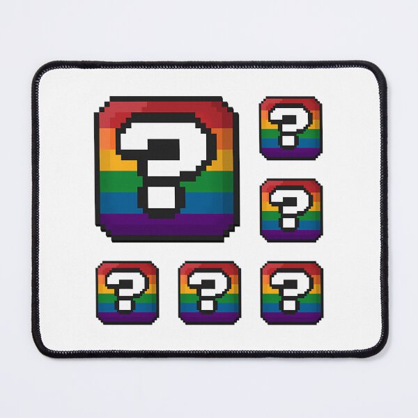 Item preview, Pixel Rainbow Question Mark Box designed and sold by malloy-royces.