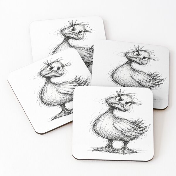 Item preview,  Grump ‘n’ Giggle Duck designed and sold by BRETT'S ART STUDIO.