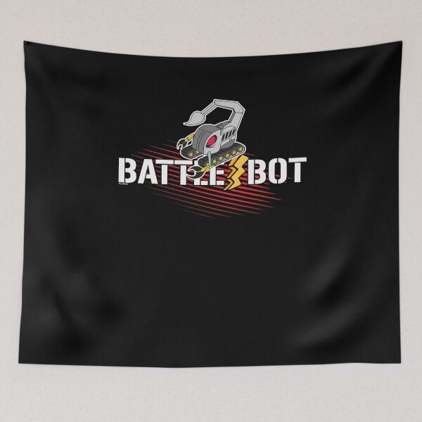 Item preview, Battle Bot Robot Wars designed and sold by TomGiantDesigns.