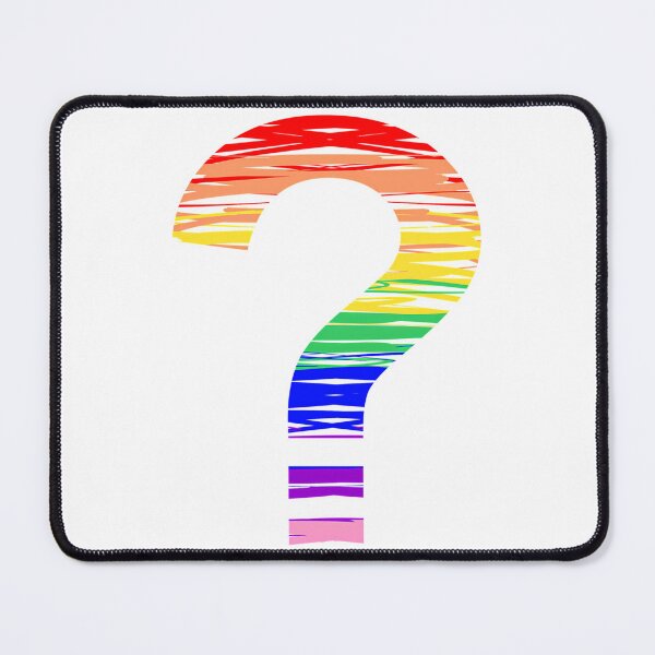Item preview, Question Mark In Rainbow Colors (Lgbtq) designed and sold by malloy-royces.