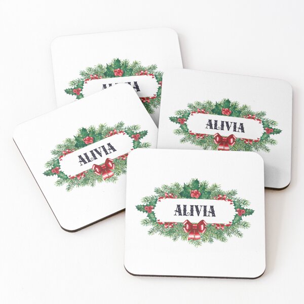 Item preview, Alivia Funny & Cool Personalized Christmas Name – Custom Holiday Gift for Girls and Women designed and sold by Oussinc.