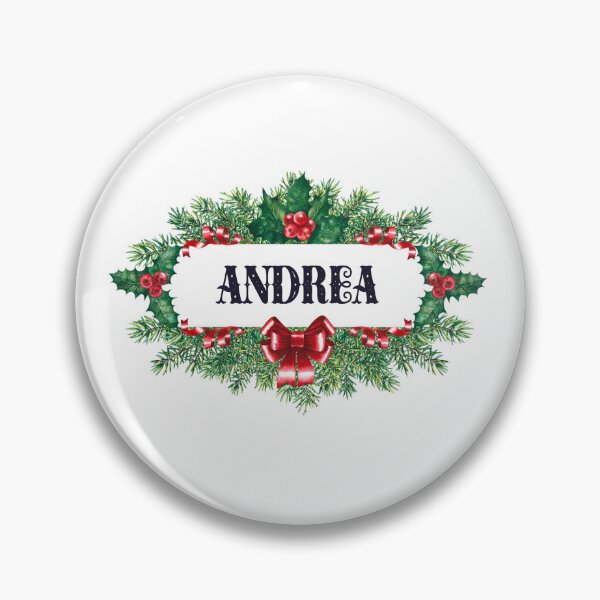 Item preview, Andrea Funny & Cool Personalized Christmas Name – Custom Holiday Gift for Girls and Women designed and sold by Oussinc.