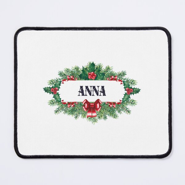 Item preview, Anna Funny & Cool Personalized Christmas Name – Custom Holiday Gift for Girls and Women designed and sold by Oussinc.