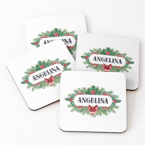 Item preview, Angelina Funny & Cool Personalized Christmas Name – Custom Holiday Gift for Girls and Women designed and sold by Oussinc.