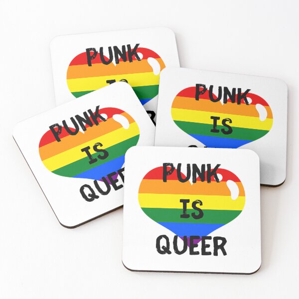 Item preview, Punk Is Queer - Rainbow designed and sold by stoner-mitsuko.