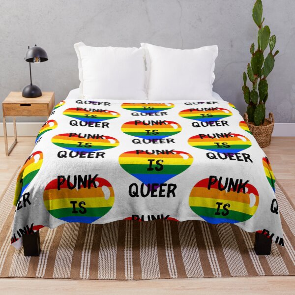 Item preview, Punk Is Queer - Rainbow designed and sold by stoner-mitsuko.