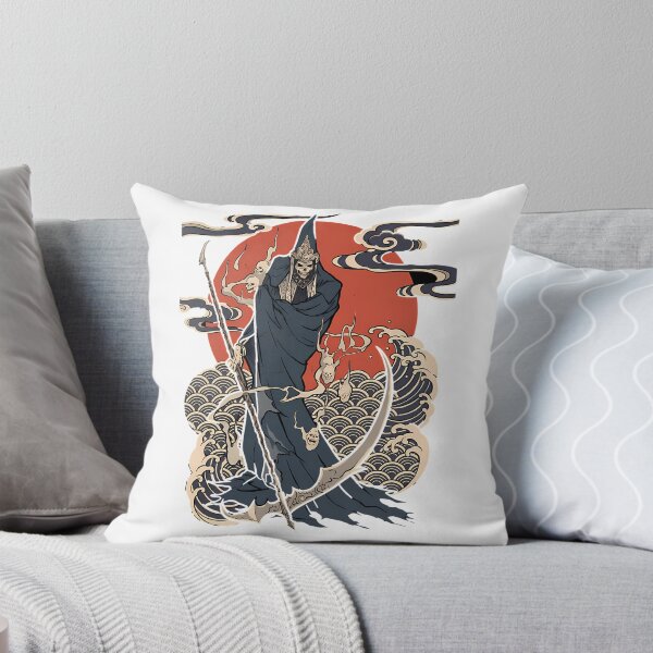 Item preview, Death Castlevania Symphony Of The Night Ukiyo-E Video Game Anime Shirt designed and sold by foote-ginettes.