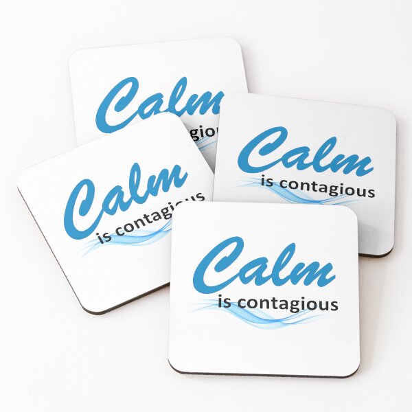 Item preview, Calm is contagious – Mindful Leadership T‑Shirt Design designed and sold by Authenticity Threads.