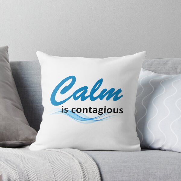Item preview, Calm is contagious – Mindful Leadership T‑Shirt Design designed and sold by Authenticity Threads.