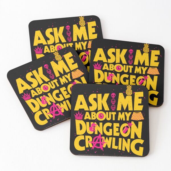 Item preview, Ask Me About My Dungeon Crawling DCC Fantasy RPG designed and sold by Revoleos.