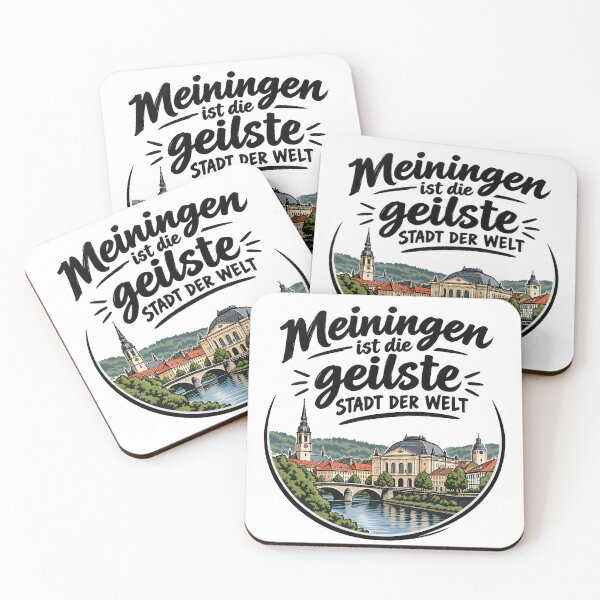 Item preview, Meiningen is the coolest city in the world - Skyline, love of home designed and sold by Print-Zoo.