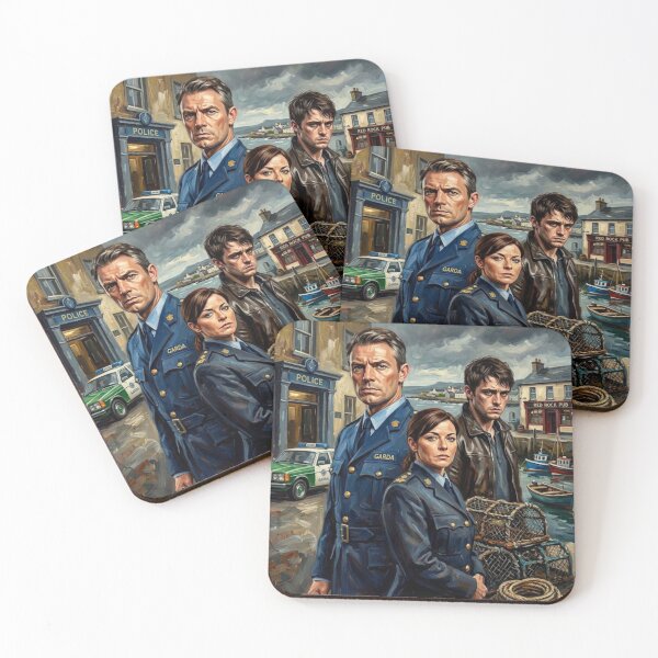 Item preview, Red Rock Crime Drama Fine Art Tribute designed and sold by Art's Diner.