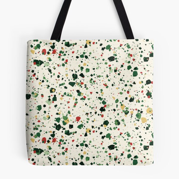 Item preview, Terrazzo Design In Evergreen, A Festive Stone Chip Pattern designed and sold by cute-animals99.