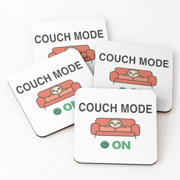 Item preview, Couch Mode On Lazy Sloth Sofa designed and sold by TeeHeeHeeStore.
