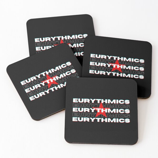 Item preview, Eurythmics Logo Typographic Glitch designed and sold by dowling-nedas.