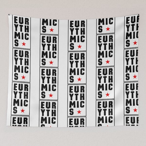 Item preview, Eurythmics Vertical Typographic Black designed and sold by dowling-nedas.