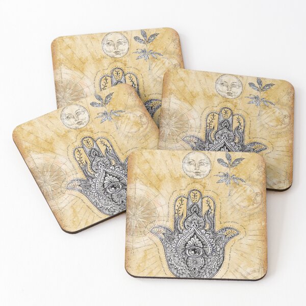 Item preview, Practical Magic - Dark Academai - Hamsa Hand - Vintage Halloween designed and sold by FanitsaArt.