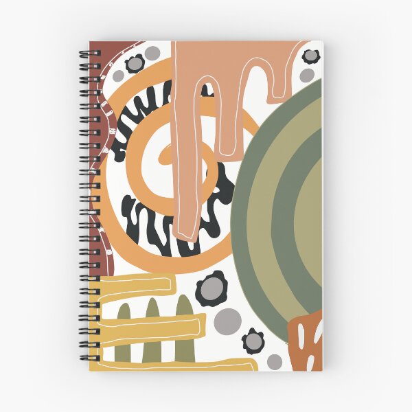 Item preview, Abstract meditative pattern grounding, warm abstract pattern in boho style designed and sold by HeilArtDesign.