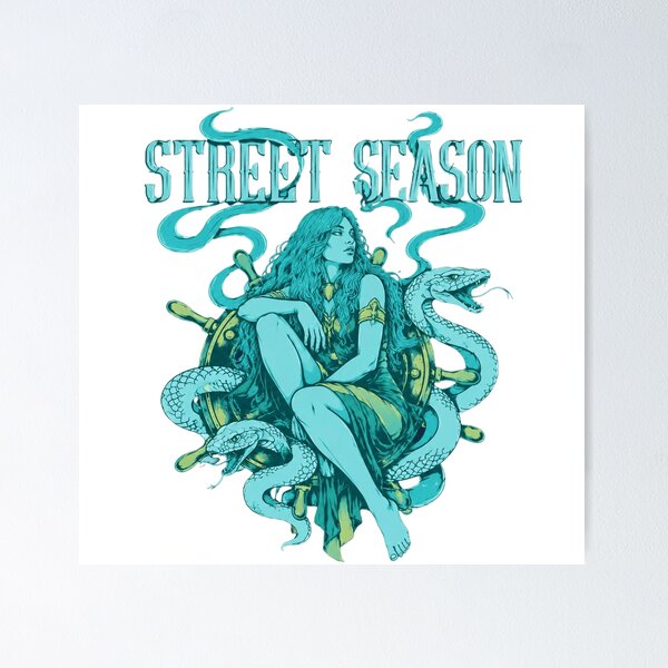 Item preview, Street Season Serpent Art designed and sold by JazminesCantu.