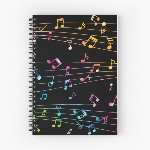 Item preview, Music Notes Colorful Tie Dye designed and sold by Primroaddesigns.