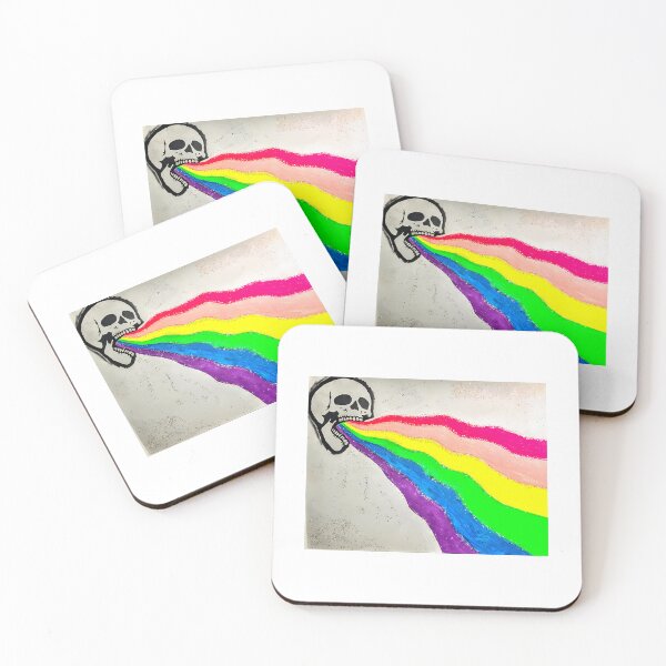 Item preview, Skull Rainbow 2 designed and sold by stoner-mitsuko.