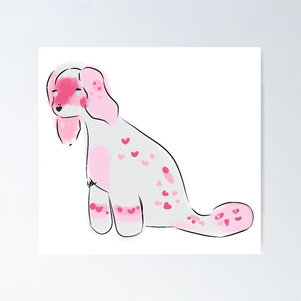 Item preview, Heart-Patterned Poodle designed and sold by Coaccworld.