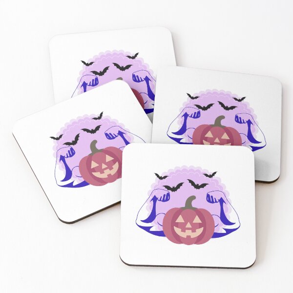 Item preview, Cute Halloween Pumpkin Flexing Muscles Spooky Fitness Design designed and sold by Palette _Vibes.