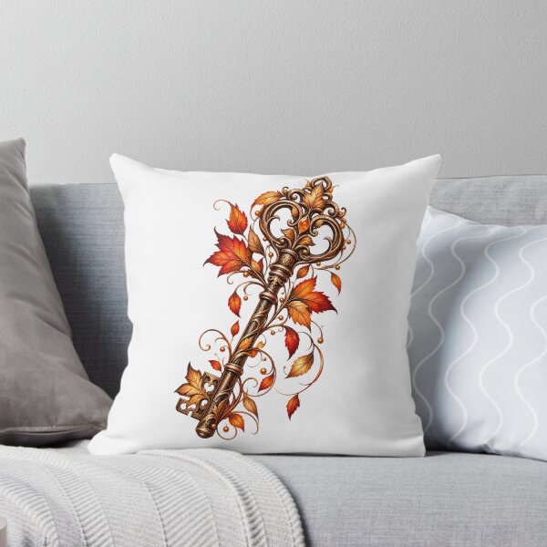 Item preview, The Golden Autumn Key – Mysterious Ornamental Art designed and sold by LosthopeCreations.
