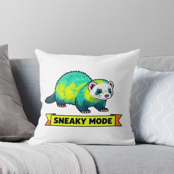 Item preview, Sneaky Mode - Neon Ferret Chaos Aesthetic designed and sold by Arc2020.