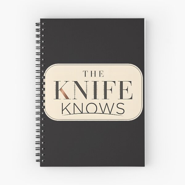 Item preview, The Knife Knows Chef Design - Vintage Culinary Art for Cooking Lovers and Professional Chefs designed and sold by ADAMAS-SAM.