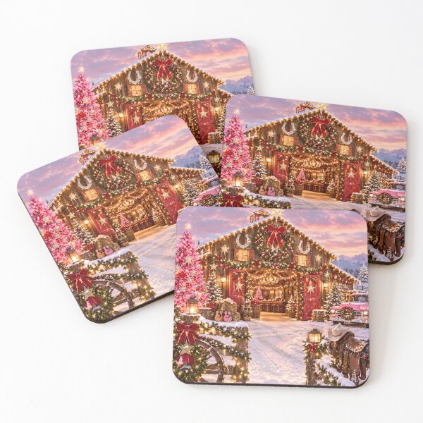 Item preview, Rustic Country Western Christmas Barn designed and sold by Sybille-Yates.