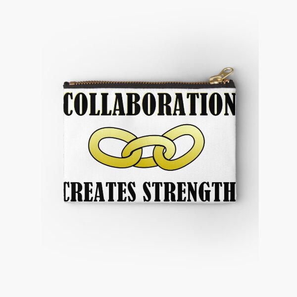 Item preview, Collaboration Creates Strength – Teamwork Leadership T‑Shirt Design designed and sold by Authenticity Threads.