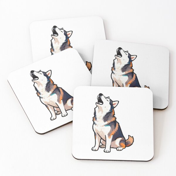 Item preview, Full Chaos Mode - Dramatic Husky Howling Meme designed and sold by Arc2020.