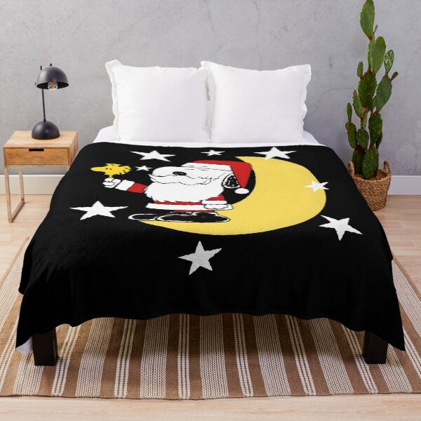 Item preview, Snoopy Santa Moon Stars Xmas designed and sold by AdrianMis.