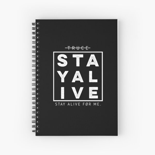 Twenty One Pilots Spiral Notebooks Redbubble - twenty one pilots light black roblox