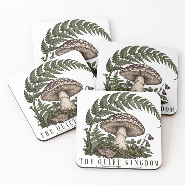 Item preview, Vintage Mushroom Fern Design - The Quiet Kingdom designed and sold by TeeVex.