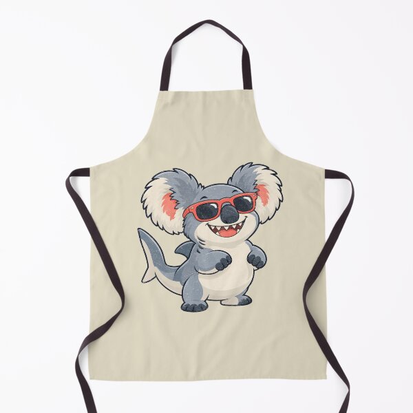 Item preview, Cool Shark Koala in Red Sunglasses designed and sold by AwesomeBeyondLimits.