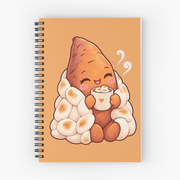 Item preview, Cozy Sweet Potato Marshmallow Blanket Kawaii Thanksgiving Cute Yam designed and sold by MagicMakerPh.